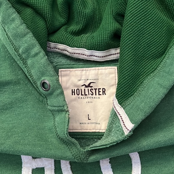 Dark green Hollister hoodie - Picture 2 of 2